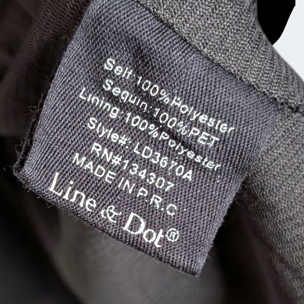 Beverly Hills Polo Club Charcoal Gray Quarter-Zip Pullover Men Athletic Size L - Picture 9 of 12